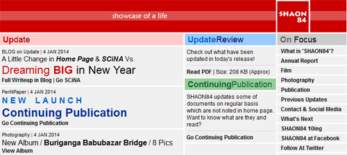SHAON84 Home Page 2014